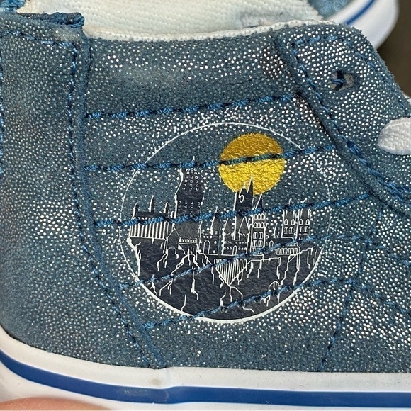 Vans x Harry Potter Sk8-Hi Zip Harry Potter Hogwarts High Top Sneaker Size 6 - Picture 9 of 10